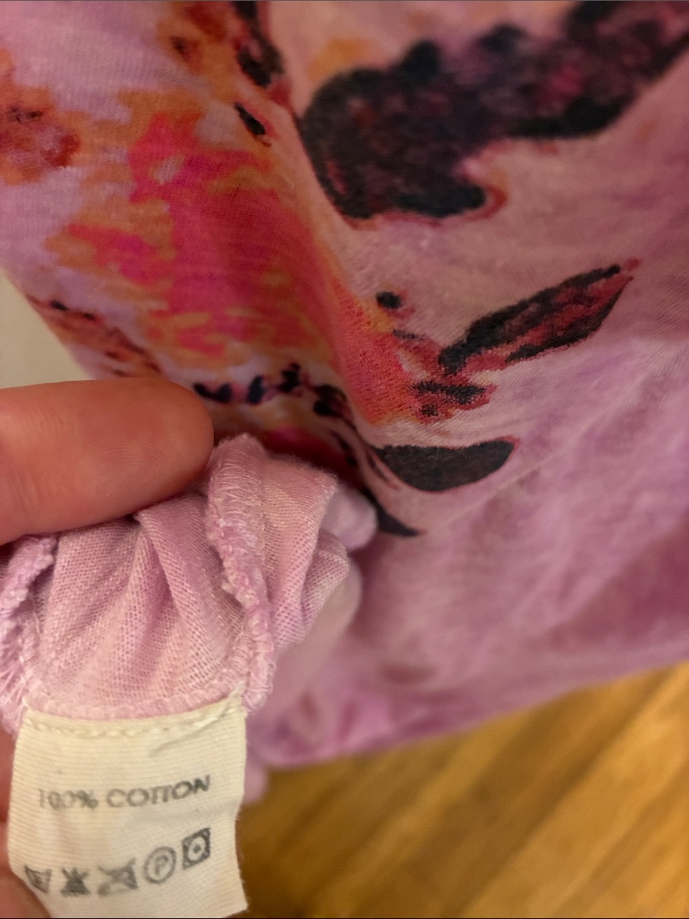 Magnolia Pearl Pink Cotton Virgin Mary Guadalupe roses of love  Maxi Dress - Picture 11 of 11